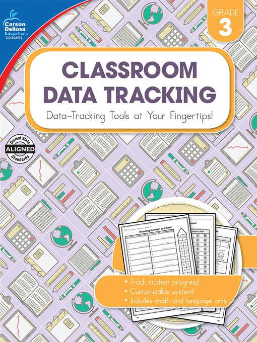 Title details for Classroom Data Tracking, Grade 3 by Carson Dellosa Education - Available